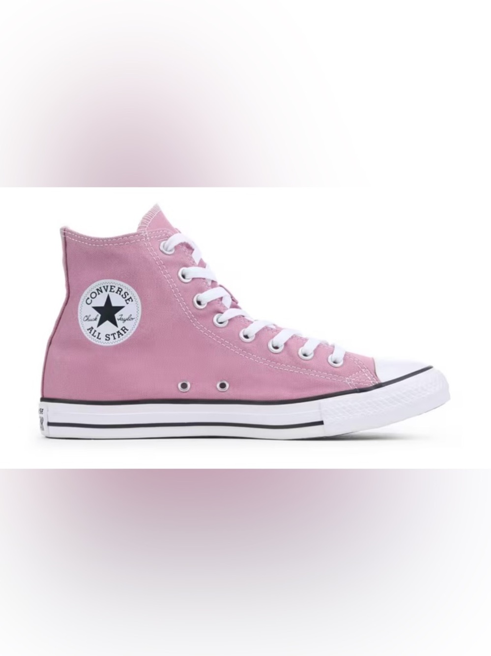 Converse NEW IN 📦 BOX Pink 🌸 High-Top Sneakers - 2 Sizes Available 8.5 or 9.5 - Picture 2 of 11